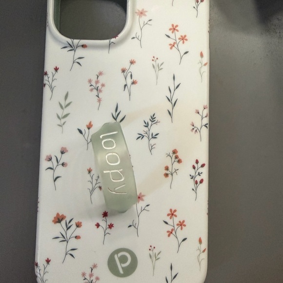 Loopy Case Wildflower Design - White - Picture 3 of 4